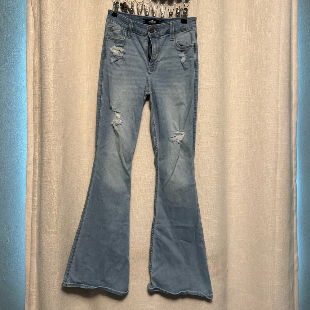 Hollister Light Blue Flare Jeans